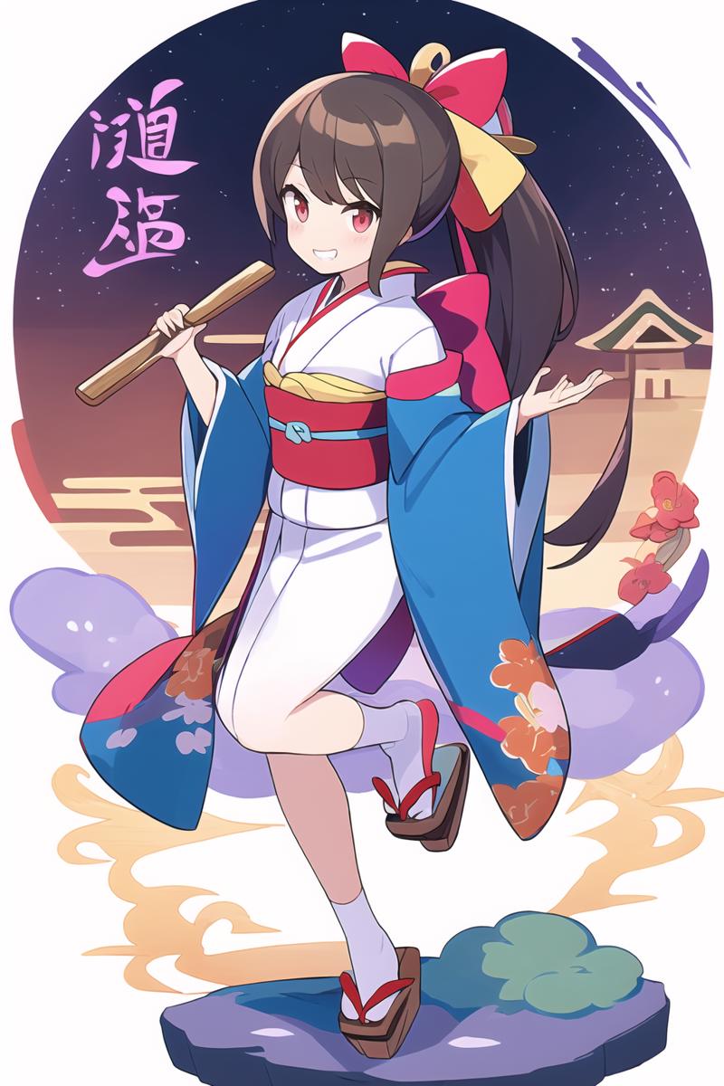 09483-265893544-(masterpiece, best quality),1girl, japanese clothes, kimono, smile, brown hair, bamboo, sash, long hair, obi, full body, solo, r.png